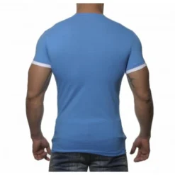 mg MEN GENERATION SOLDES -mg MEN GENERATION SOLDES addicted ad121 t shirt double effet bleu surf 1