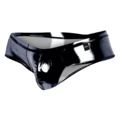BIKINI BRESILIEN NOIR BRILLANT PROVOCATIVE C4M05- CUT4MEN -mg MEN GENERATION SOLDES bikini bresilien noir brillant provocative c4m05 cut4men 3