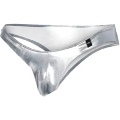 BIKINI TAILLE BASSE ARGENT PROVOCATIVE C4M01- CUT4MEN -mg MEN GENERATION SOLDES bikini taille basse argent provocative c4m01 cut4men 2