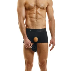 BOXER GLORY HOLE NOIR 01321 - MODUS VIVENDI -mg MEN GENERATION SOLDES boxer glory hole noir 01321 modus vivendi 3