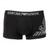 BOXER PURE ORGANIC COTTON NOIR - EMPORIO ARMANI -mg MEN GENERATION SOLDES boxer pure organic cotton noir emporio armani