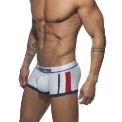 BOXER SPORT MESH BLANC AD739 - ADDICTED -mg MEN GENERATION SOLDES boxer sport mesh blanc ad739 addicted 2