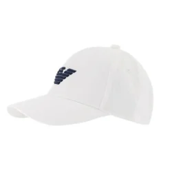 CASQUETTE BASEBALL BLANC 230102-4R500 - EMPORIO ARMANI
