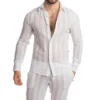 CHEMISE BENARES BLANCHE - L'HOMME INVISIBLE -mg MEN GENERATION SOLDES chemise benares blanche l homme invisible
