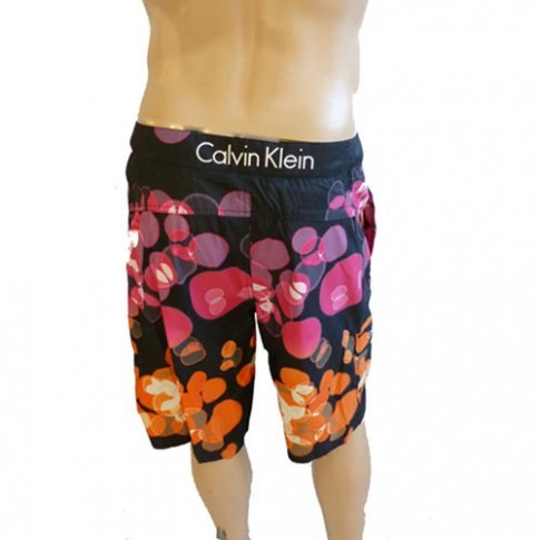 Calvin Klein CK Swimwear - SHORT DE BAIN LONG NOIR/ORANGE 58115W2-900 5 Calvin Klein CK Swimwear - SHORT DE BAIN LONG NOIR/ORANGE 58115W2-900 – Image 3