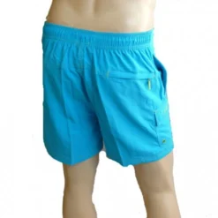 Calvin Klein CK Swimwear - SHORT DE BAIN MEDIUM TURQUOISE 58160W2_076 -mg MEN GENERATION SOLDES ck swimwear short de bain medium turquoise 58160w2076 3