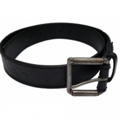 Calvin Klein CKJ – CEINTURE CUIR BRUN FONCE FUME - Boucle Sport
