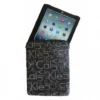 Calvin Klein CKJ - HOUSSE IPAD JACQUARD NOIR LOGOTE BEIGE