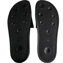 CLAQUETTES LOGOTEES NOIRES - 10025 - CHABRAND -mg MEN GENERATION SOLDES claquettes logotees noires 10025 chabrand 3