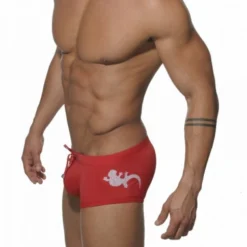 ES - 1417 BOXER DE BAIN GREACE BAY ROUGE