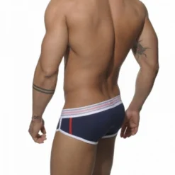 ES - UN063 SLIP SPORT NAVY AVEC PUSH UP -mg MEN GENERATION SOLDES es un063 slip sport navy avec push up 2