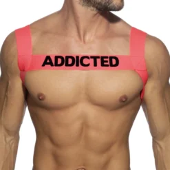 HARNESS ADDICTED ROSE FLUO AD1127 - ADDICTED