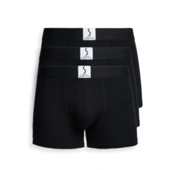 LOT DE 3 BOXERS ARPENANS NOIR - S BORDEAUX®