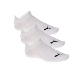 LOT DE 3 PAIRES CHAUSSETTES INVISIBLES BLANC SPORTLIFESTYLE - PUMA