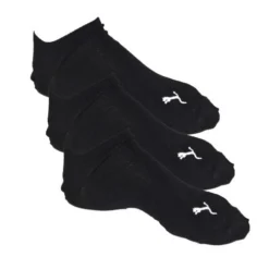 LOT DE 3 PAIRES CHAUSSETTES INVISIBLES NOIR SPORTLIFESTYLE - PUMA
