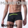 MANSTORE - MICRO PANTS M410 BOXER HOMME NOIR -mg MEN GENERATION SOLDES manstore micro pants m410 boxer homme noir