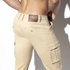 PANTALON CARGO BEIGE - ES COLLECTION -mg MEN GENERATION SOLDES pantalon cargo beige es collection 3