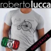 ROBERTO LUCCA - T SHIRT BIKE GRIS -mg MEN GENERATION SOLDES roberto lucca t shirt bike gris