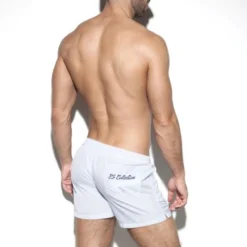 SHORT DE BAIN BASIC BLANC 1922 - ES COLLECTION -mg MEN GENERATION SOLDES short de bain basic blanc 1922 es collection 2