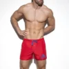 SHORT DE BAIN BASIC ROUGE 1922 - ES COLLECTION -mg MEN GENERATION SOLDES short de bain basic rouge 1922 es collection