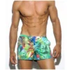 SHORT DE BAIN COURT PARROTS VERT 1708 - ES COLLECTION