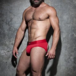 SLIP BOTTOMLESS FETISH ROUGE - ADDICTED FETISH -mg MEN GENERATION SOLDES slip bottomless fetish rouge addicted fetish 1