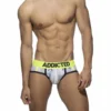 SLIP CACTUS SWIMDERWEAR BLANC AD1005 - ADDICTED -mg MEN GENERATION SOLDES slip cactus swimderwear blanc ad1005 addicted
