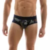 SLIP CAMOUFLAGE NAVY 02712 - MODUS VIVENDI -mg MEN GENERATION SOLDES slip camouflage navy 02712 modus vivendi