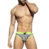 SLIP DE BAIN UGANDA VERT FLUO 2319 - ES COLLECTION -mg MEN GENERATION SOLDES slip de bain uganda vert fluo 2319 es collection