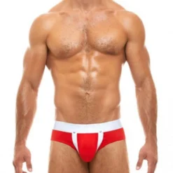 SLIP DOUBLE BOOST ROUGE 01112 - MODUS VIVENDI -mg MEN GENERATION SOLDES slip double boost rouge 01112 modus vivendi 2
