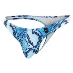 STRING BLEU SERPENT PROVOCATIVE C4M03- CUT4MEN -mg MEN GENERATION SOLDES string bleu serpent provocative c4m03 cut4men 2