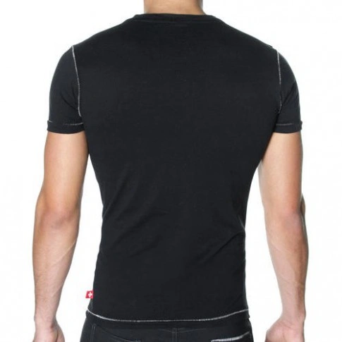 T SHIRT LEAN SCULPT RUGBY NOIR 1829 ANDREW CHRISTIAN 4 T SHIRT LEAN SCULPT RUGBY NOIR 1829 ANDREW CHRISTIAN – Image 2