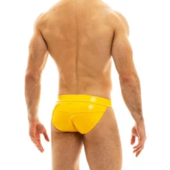 TANGA VIRAL VINYL JAUNE 08012 - MODUS VIVENDI -mg MEN GENERATION SOLDES tanga viral vinyl jaune 08012 modus vivendi 2